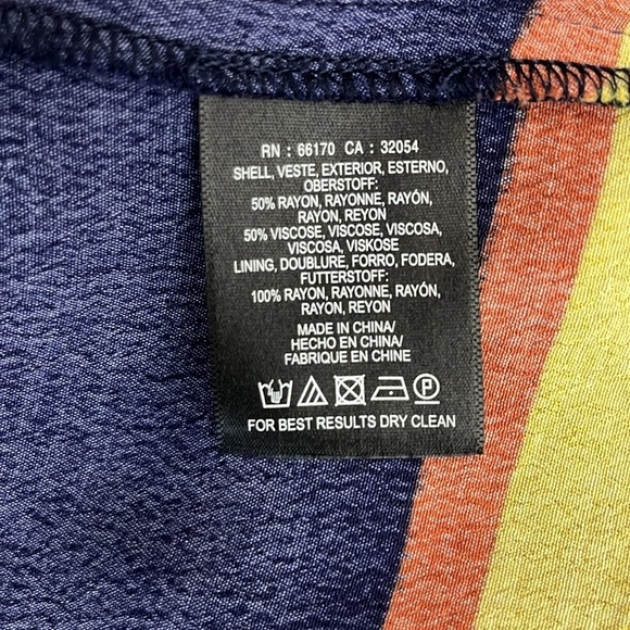 HD in Paris Anthropologie Striped Pane Midi Dress Women's Size 2 - Picture 14 of 16